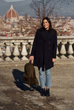 Cappotto Donna in lana antica di casentino doppio petto