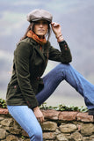 ICONIC WOMAN JACKET IN MOLESKIN COTTON