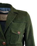 ICONIC WOMAN JACKET IN MOLESKIN COTTON