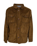 Overshirt iconica in velluto 500 righe