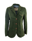 ICONIC WOMAN JACKET IN MOLESKIN COTTON