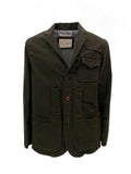 ICONIC REGULAR JACKET IN MOLESKIN COTTON