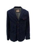 ICONIC REGULAR JACKET IN MOLESKIN COTTON