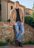 ICONIC JACKET IN 500-LINE VELVET COLLECTION 2024/2025