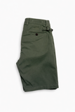 Bermuda in tessuto gabardina