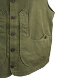 Gilet iconico in cotone lino 2025