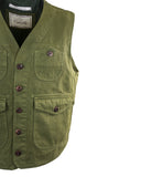 Gilet quattro tasche in cotone lino 2025
