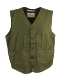 Gilet iconico in cotone lino 2025