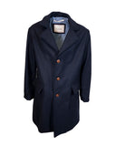 SINGLE-BREASTED COAT IN PURE WOOL WITH SLIT
