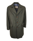 SINGLE-BREASTED COAT IN PURE WOOL WITH SLIT