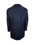 SINGLE-BREASTED COAT IN PURE WOOL WITH SLIT