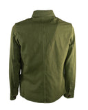 Overshirt in cotone lino