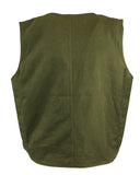Gilet iconico in cotone lino 2025