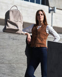 Gilet iconico donna in misto lino taglie 38-40