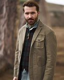 MAREMMA JACKET IN MOLESKIN COTTON
