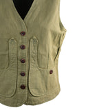 Gilet iconico donna in misto lino taglie 38-40
