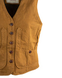 Gilet iconico donna in misto lino taglie 38-40