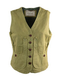 Gilet iconico donna in misto lino taglie 38-40