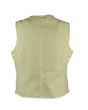 Gilet iconico donna in misto lino taglie 38-40